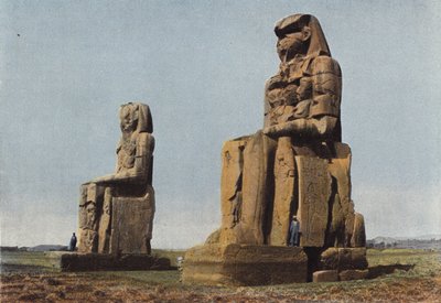テーベ、メムノンの巨像 作： European Photographer